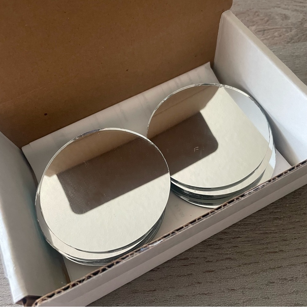 Set of 20 3in Circle Mirrors